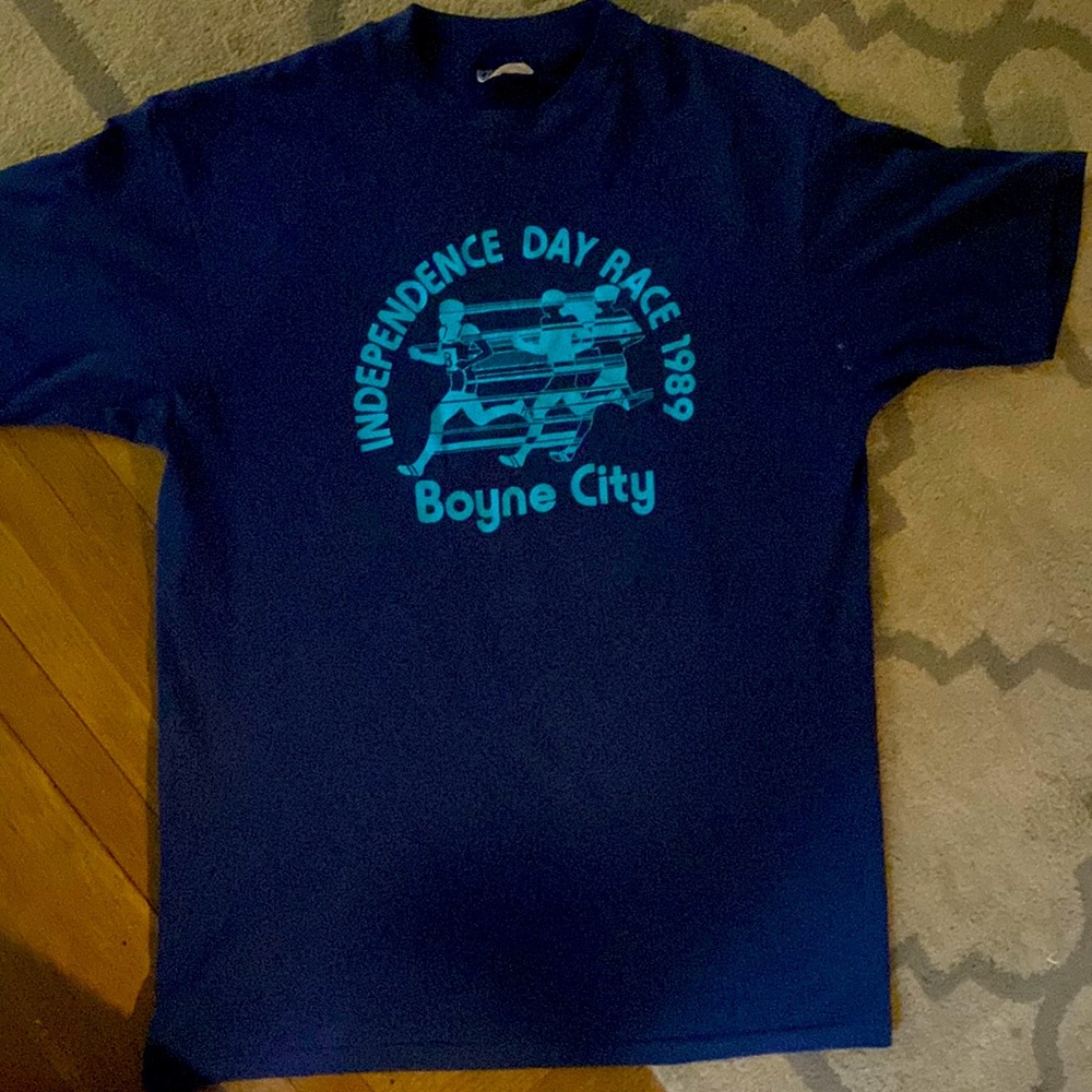 1989 VINTAGE T-shirt*HANES 50/50* SINGLE STITCH